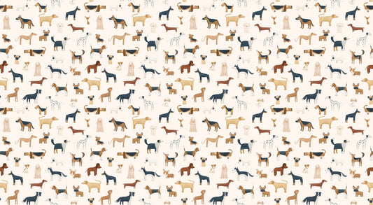 Canine Medley Wallpaper