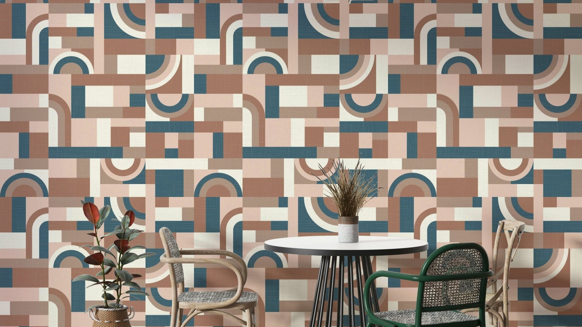 The colors are gentle and warm, including shades of creamy beige and rich mocha brown. GD3736

