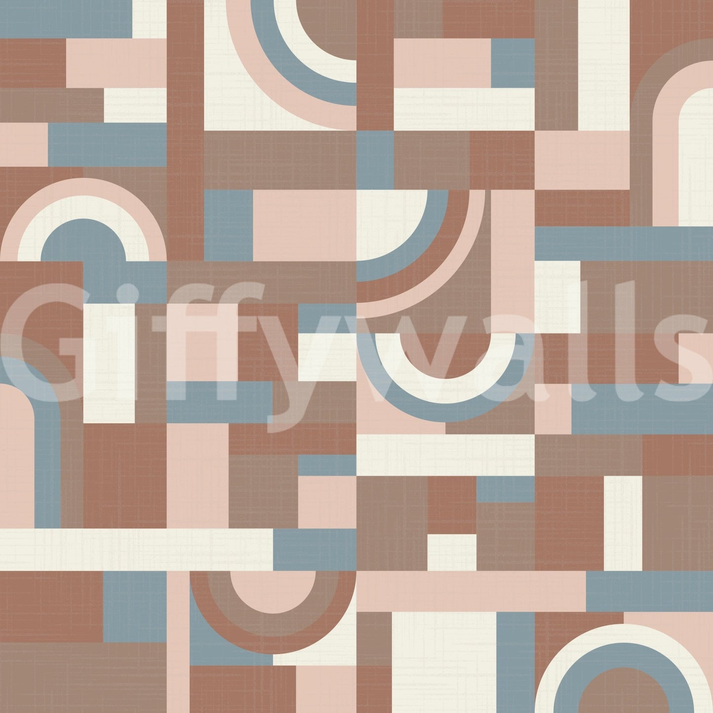 The wallpaper has a smooth, non-reflective matte finish.

