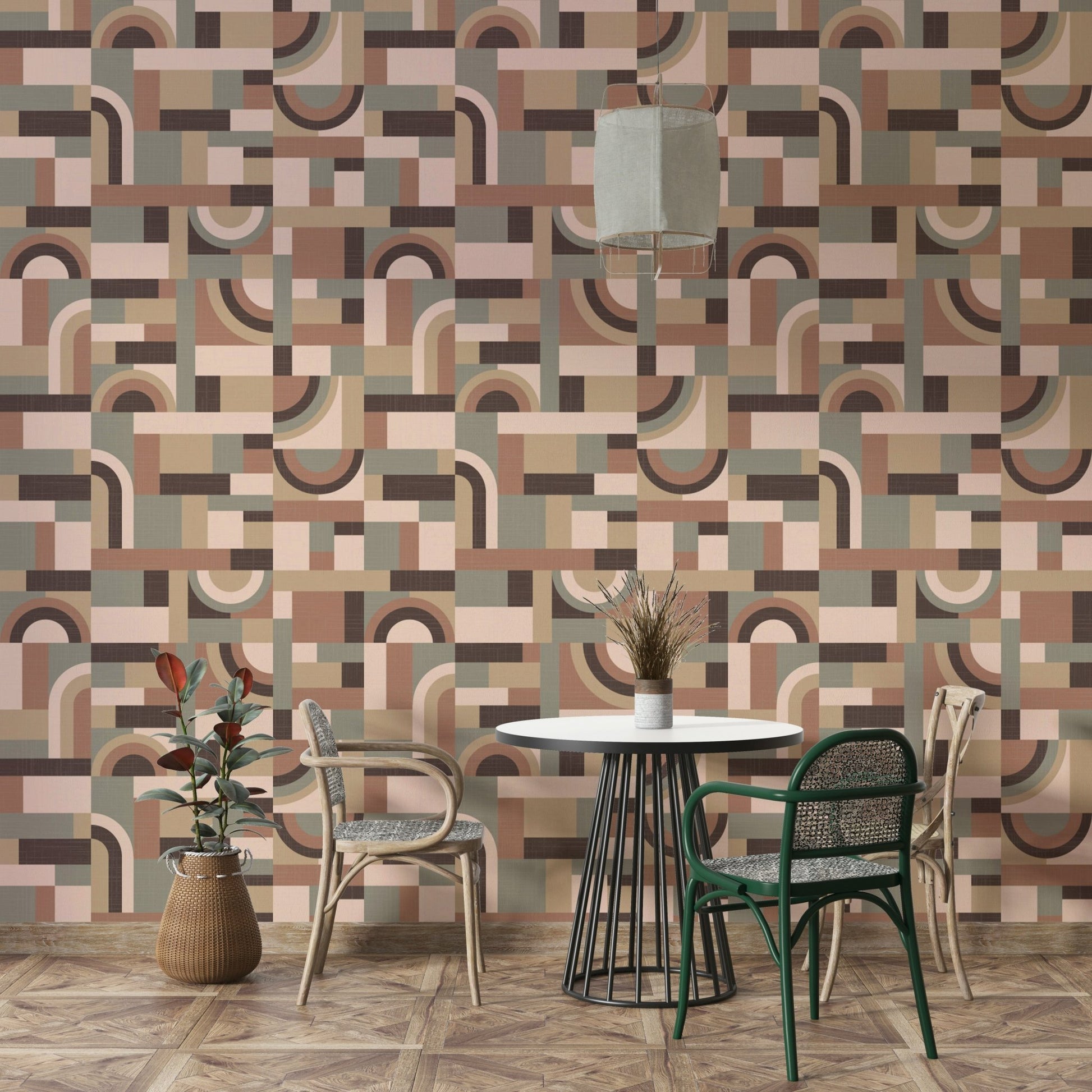 The style is peaceful and feels very connected to a sense of calm.

