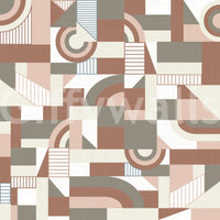 The wallpaper has a smooth, non-reflective matte finish.

