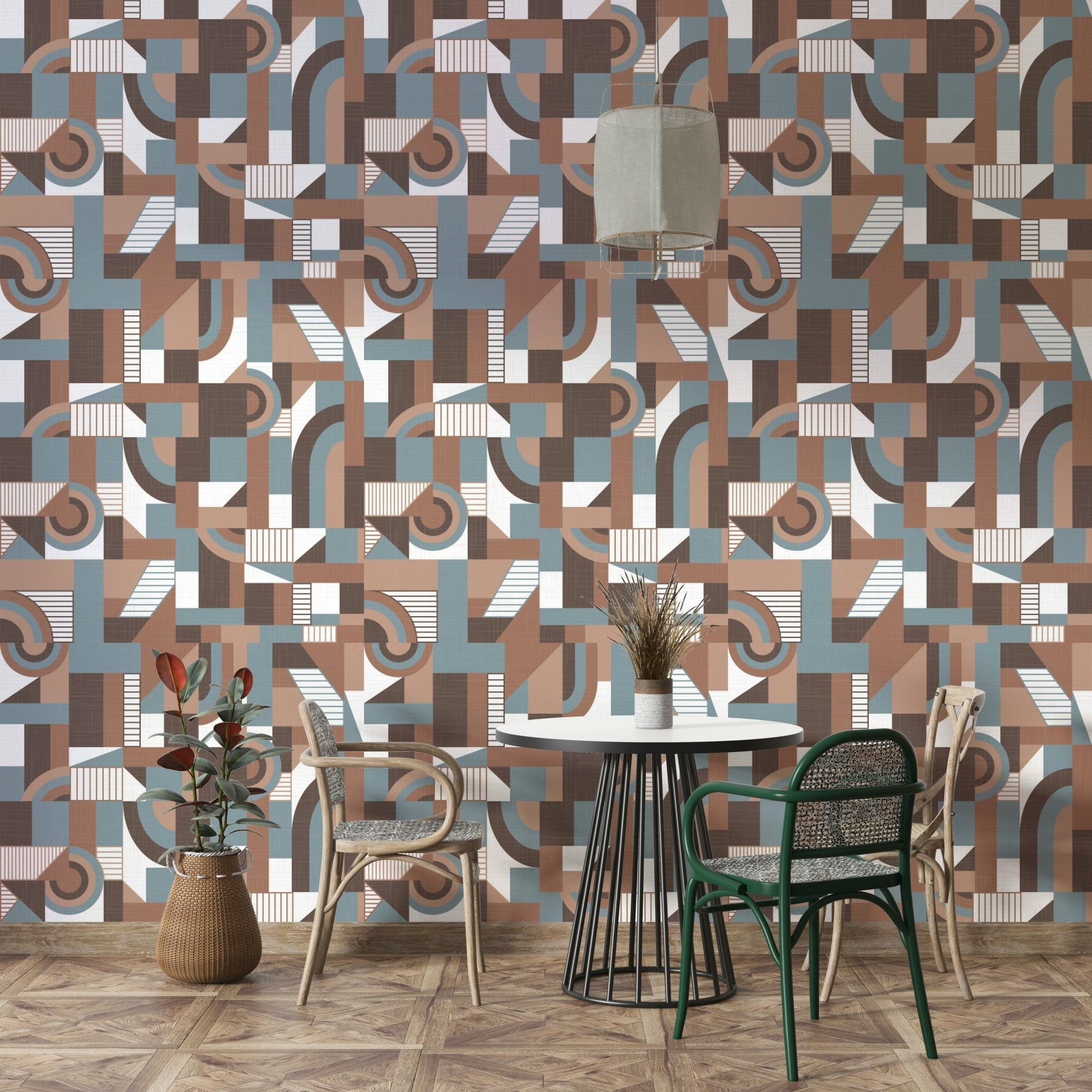 The style is peaceful and feels very connected to a sense of calm.

