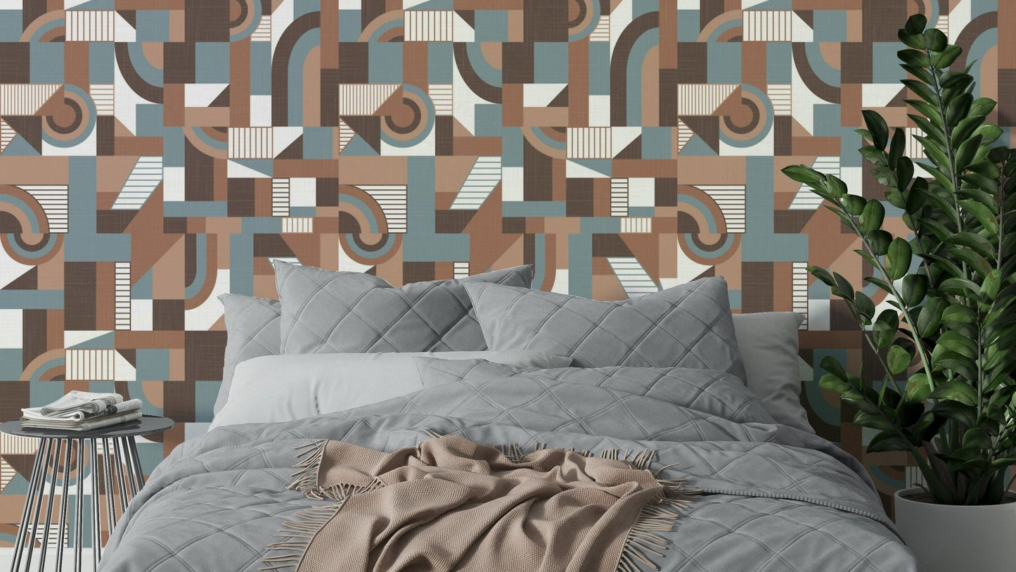 The design has a very calming and serene effect on the space.

