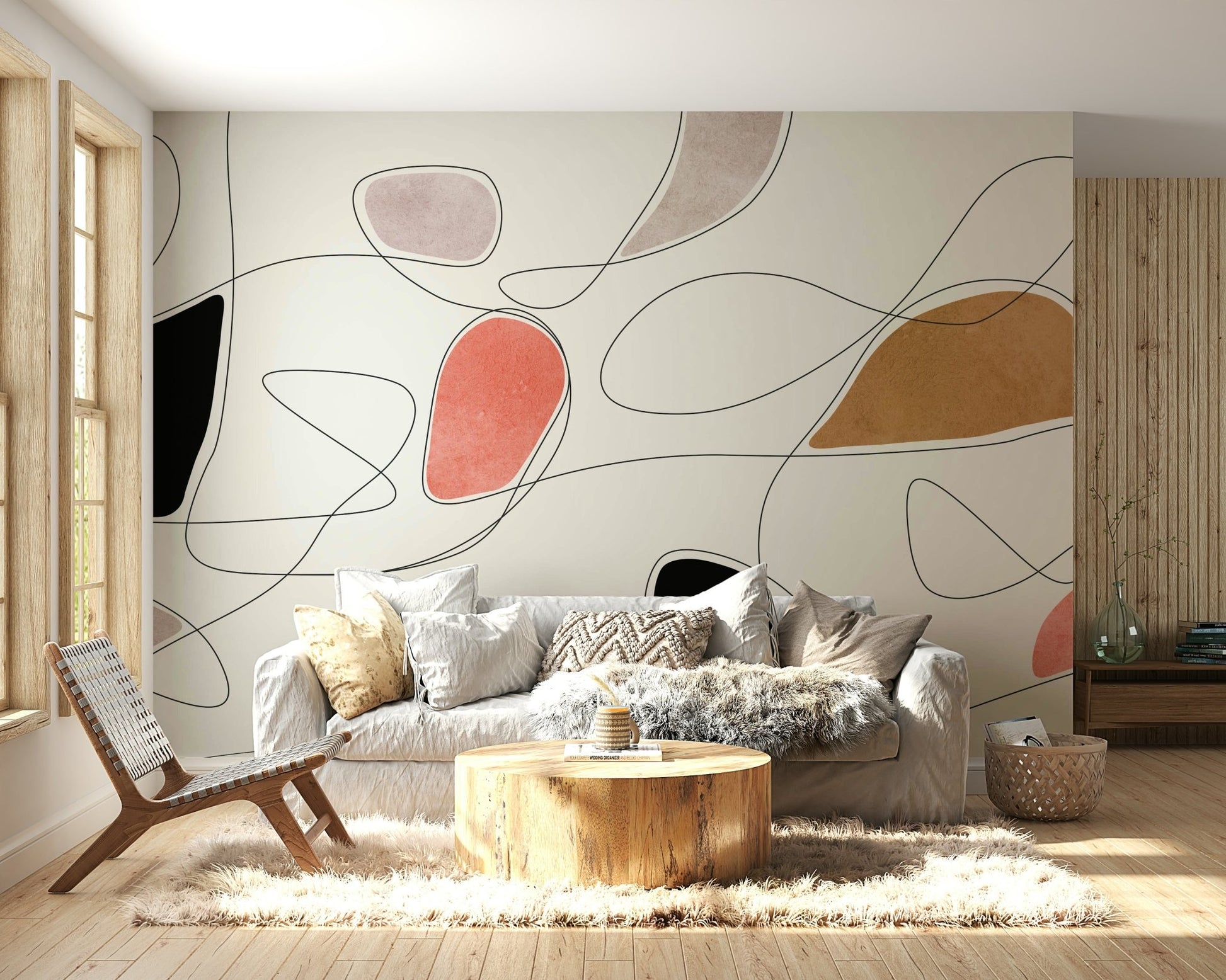 The design offers a sense of creative freedom and movement.

