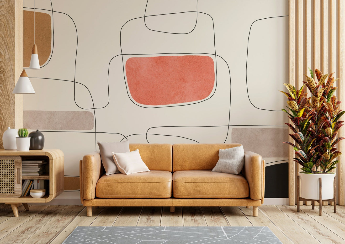 The overall mood is quiet and serene.

