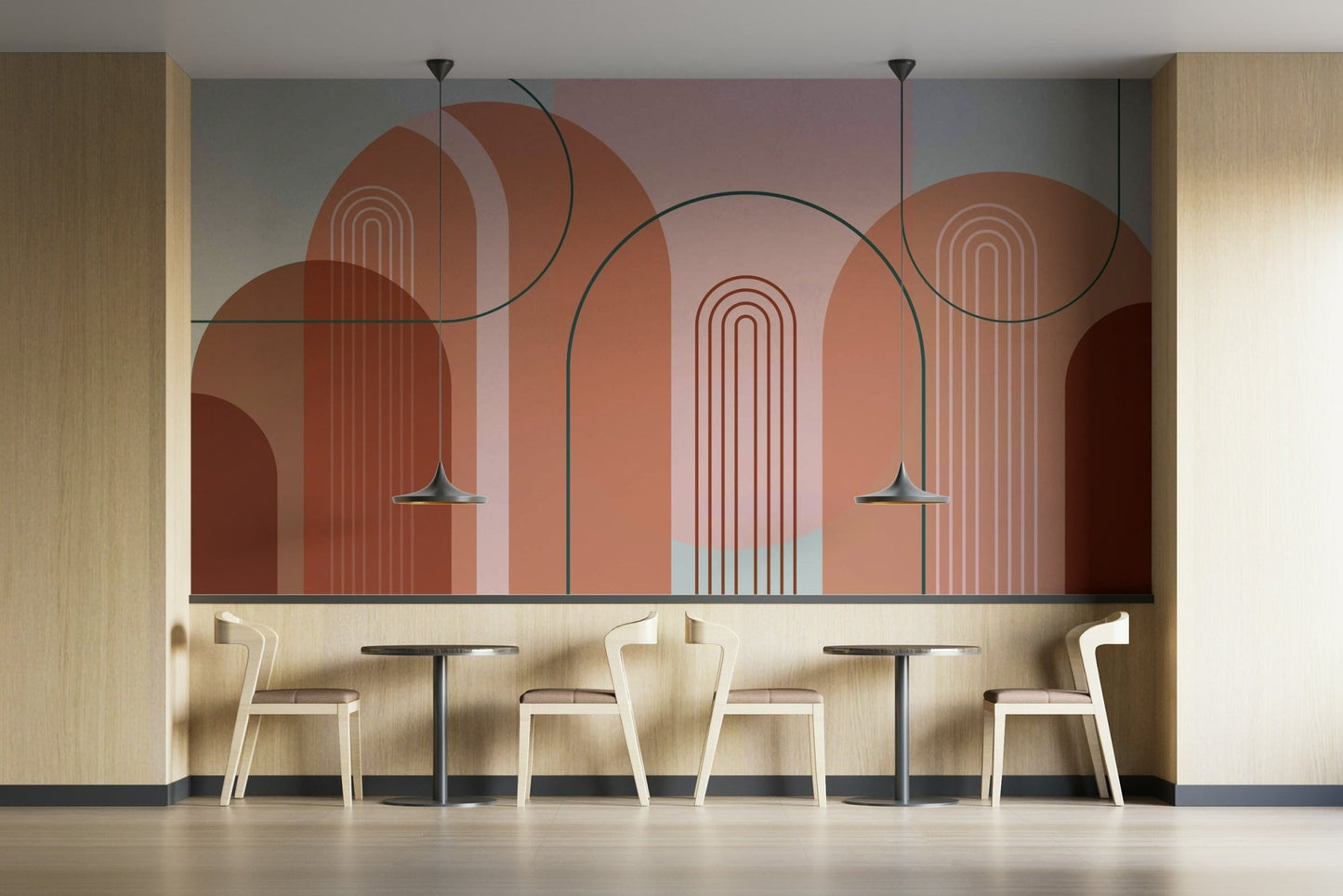 Decorative Archway Mural for Stylish Wall Spaces