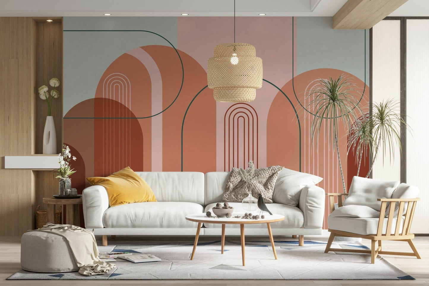 Luxury Archway Mural Design for Modern Interiors