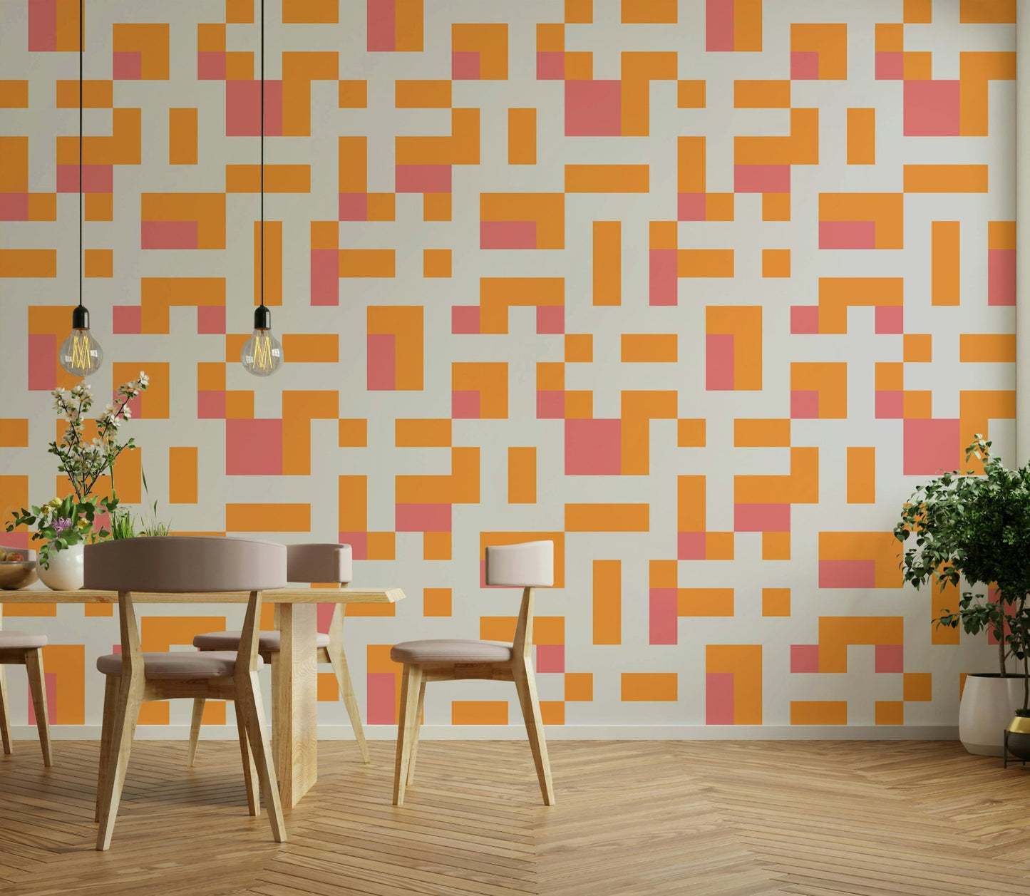 Modern Blocks Wallpaper⁠