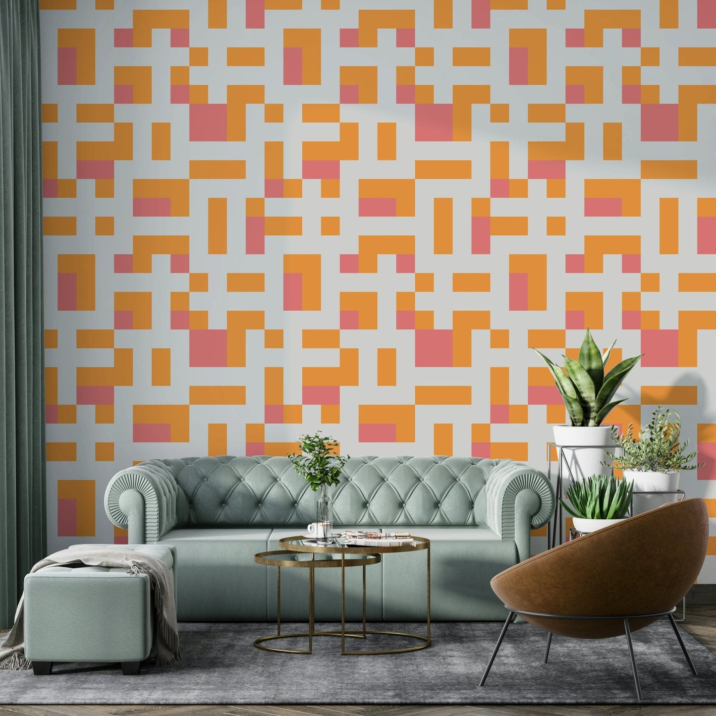 Modern Blocks Wallpaper⁠