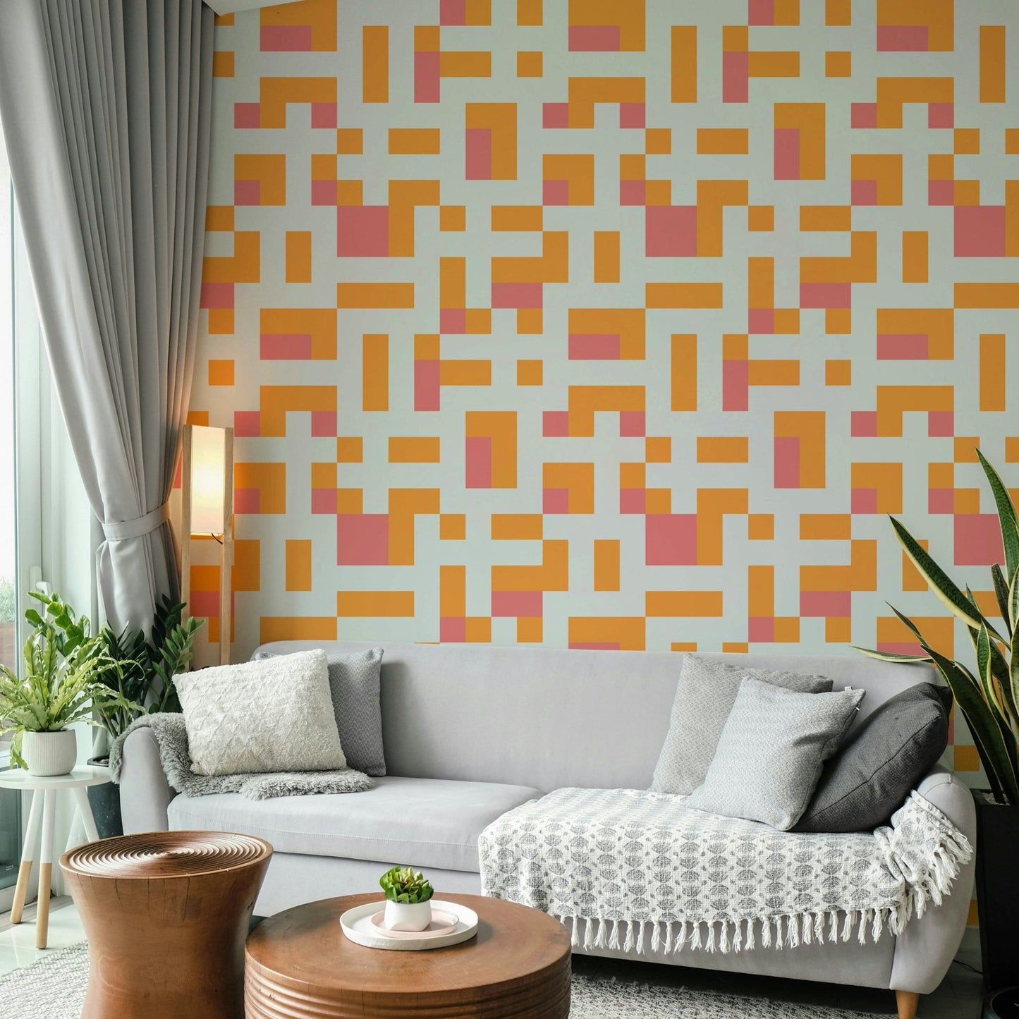 Modern Blocks Wallpaper⁠