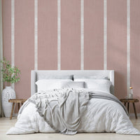 Modern stripes mauve wallpaper

