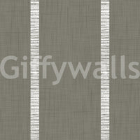 Boho chic muted grey wallpaper

