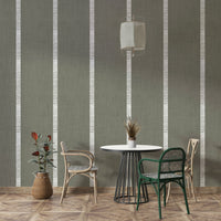 Modern stripes muted grey wallpaper

