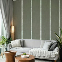 Serenity stripes muted grey wallpaper

