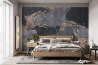 Subtle grey botanical wall décor
