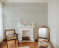 Sophisticated black and white wallpaper
 B692