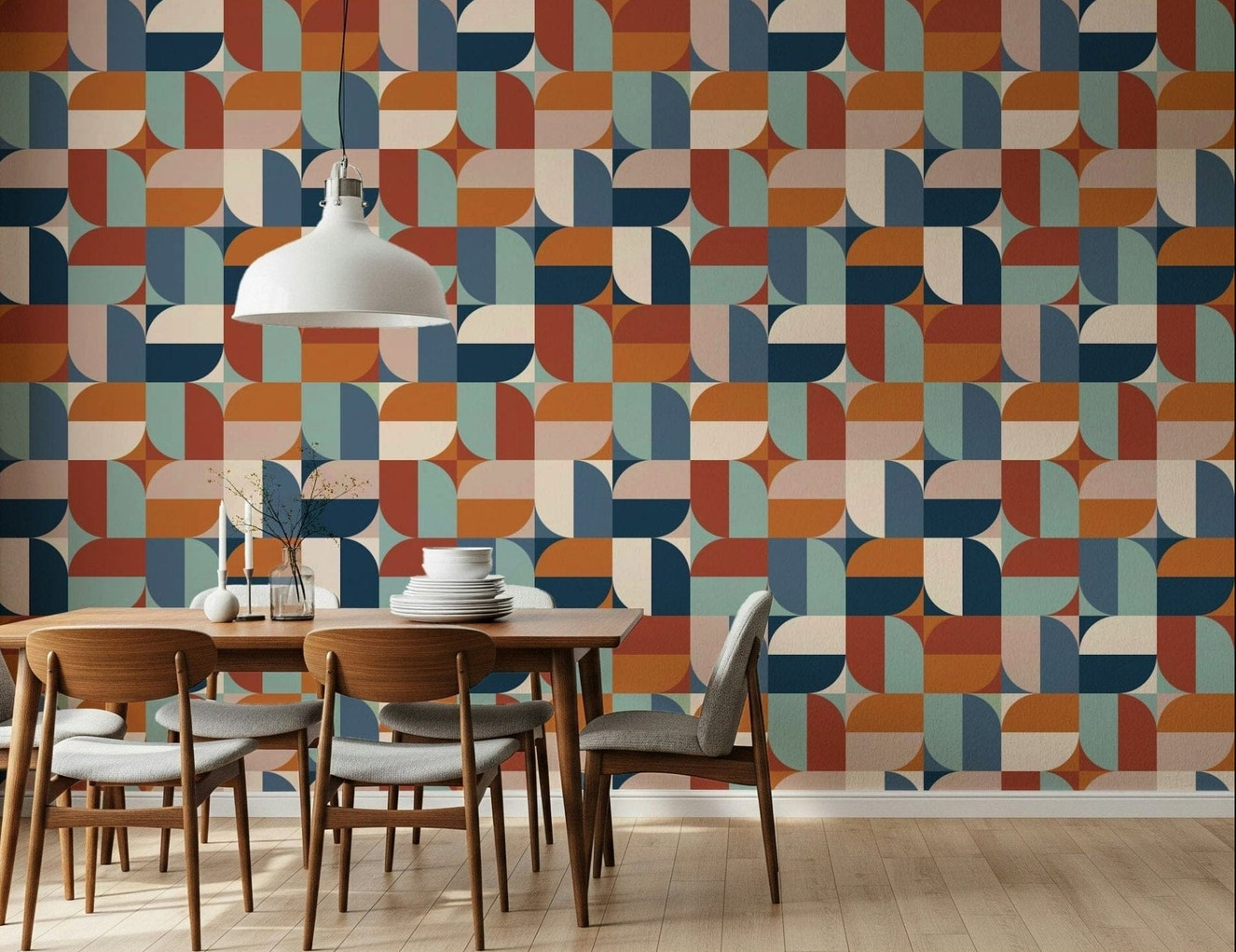 Artistic Modern Curves smooth abstract design wallpaper