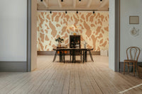 The composition is a structured, repeating pattern.

