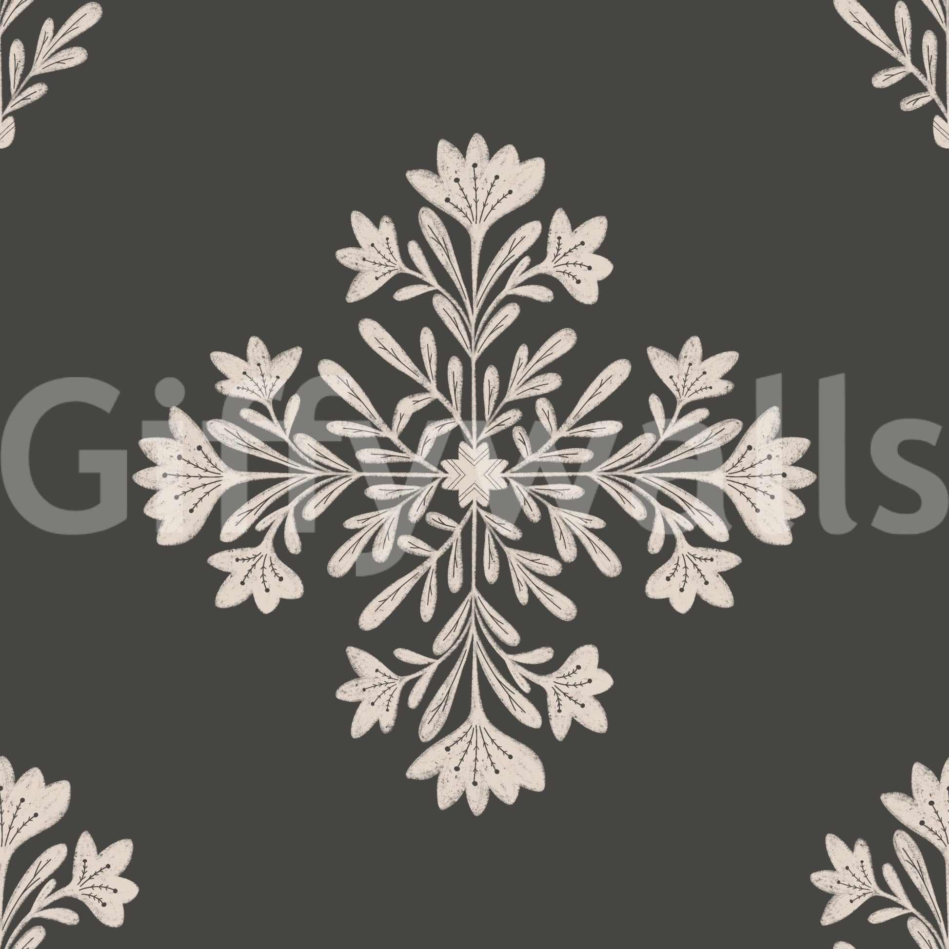 Stylish wallpaper for walls with natural patterns

