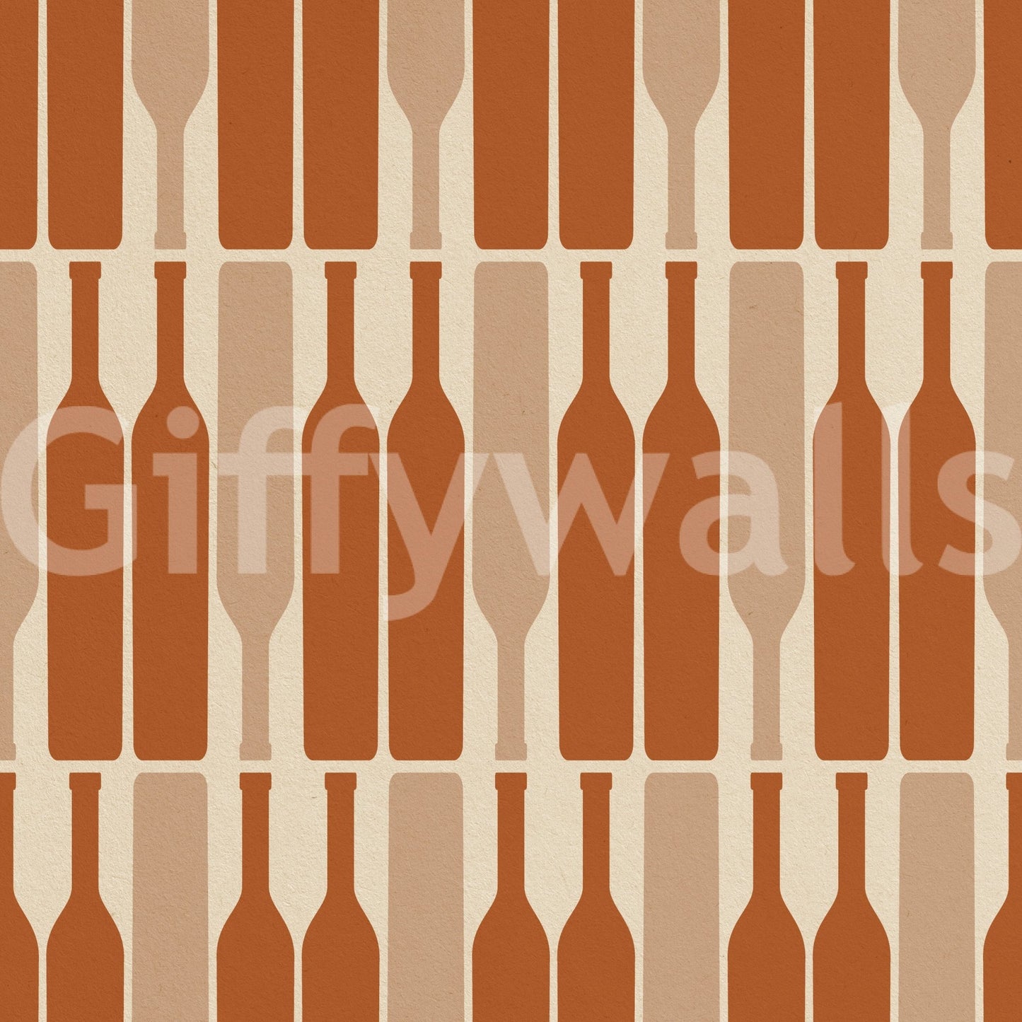 Modern Geometric Wine Cellar Wallpaper⁠