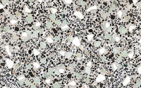 Minimalist aesthetic, Modern Grey Terrazzo wallpaper background.