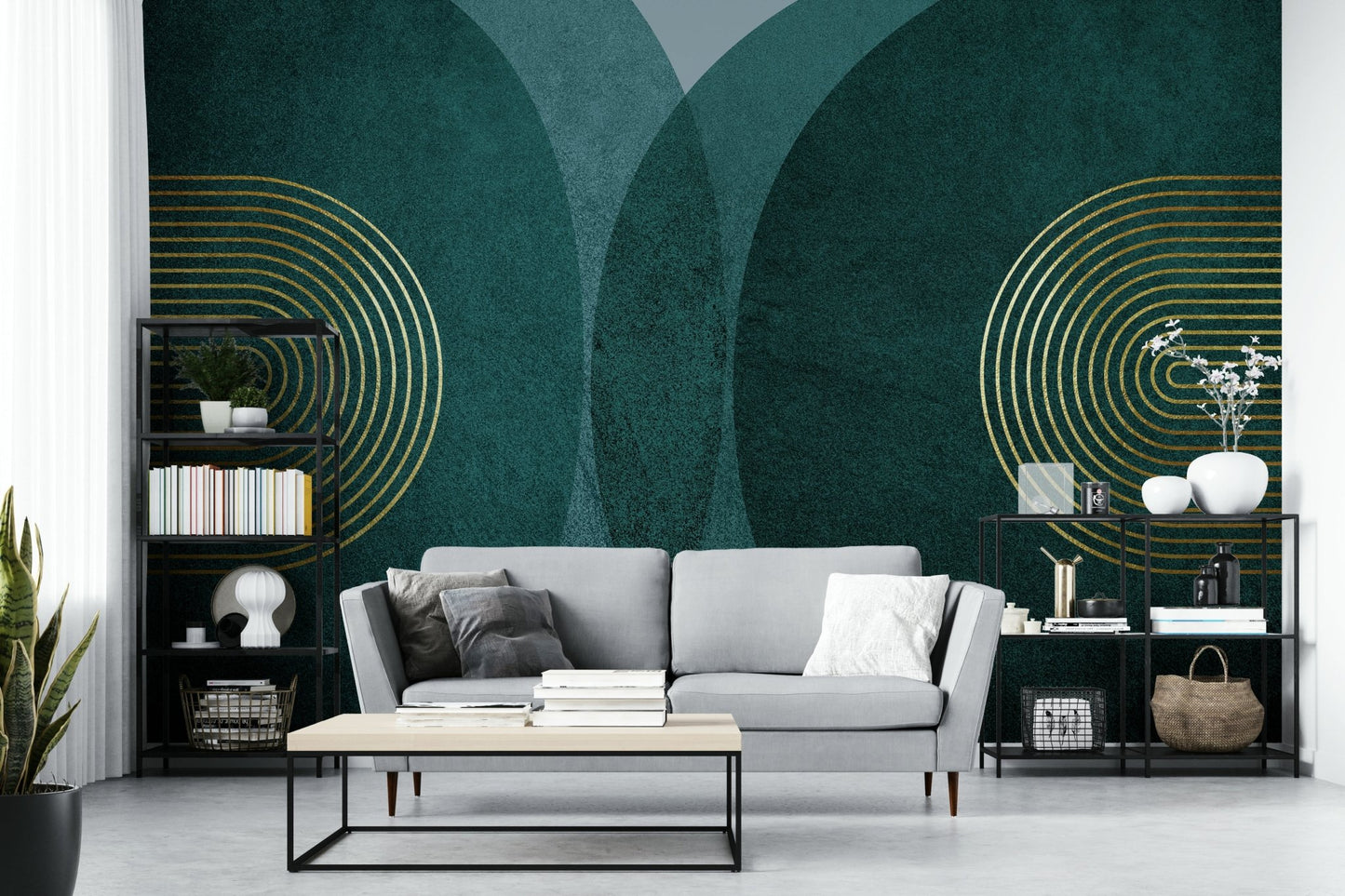 Durable and easy to install wallpaper mural

