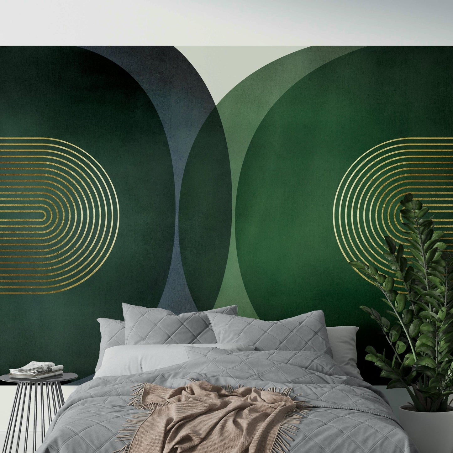 Modern Mid Century Wall Mural