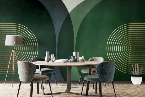 Modern Mid Century Wallpaper GD015