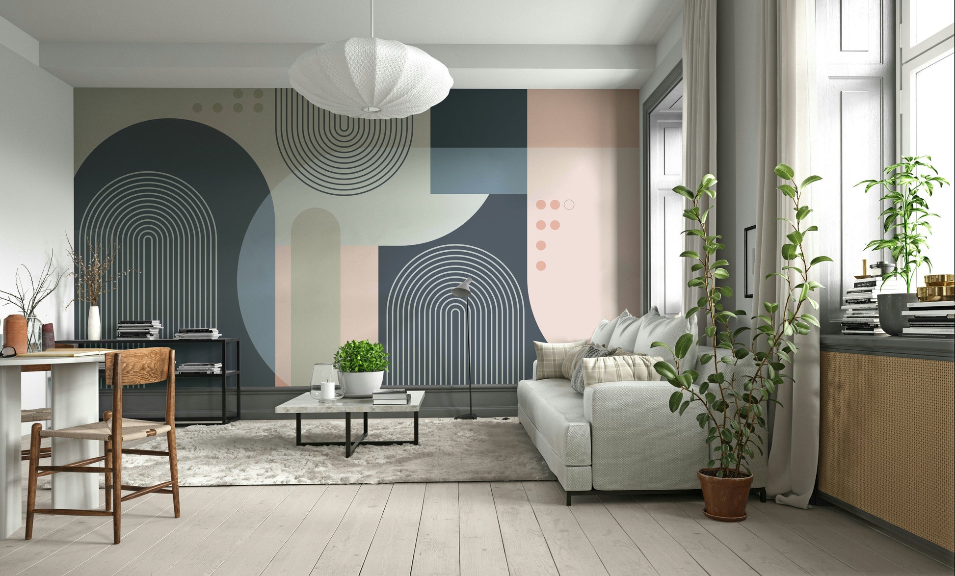 The colors are soft, muted tones. GD3595


