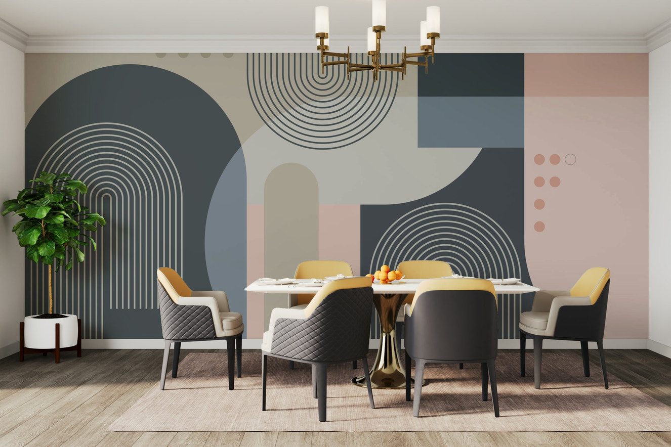 The image shows a repeating abstract pattern.

