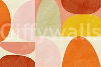 A high-quality minimalist wall mural for walls.

