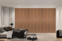 Natural wood striped wallpaper pattern
