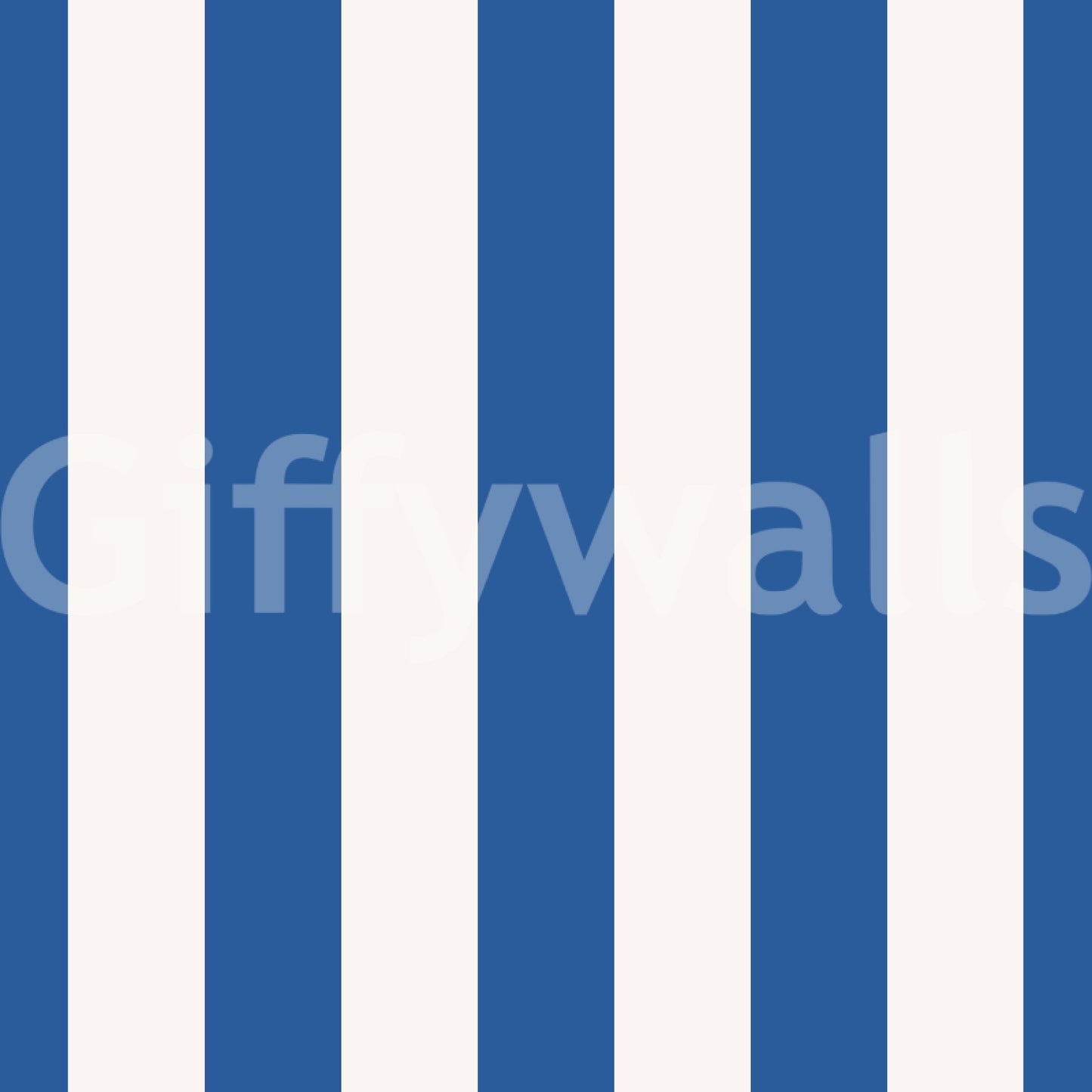 Modern Stripes Beige Blue Maritime Wallpaper⁠