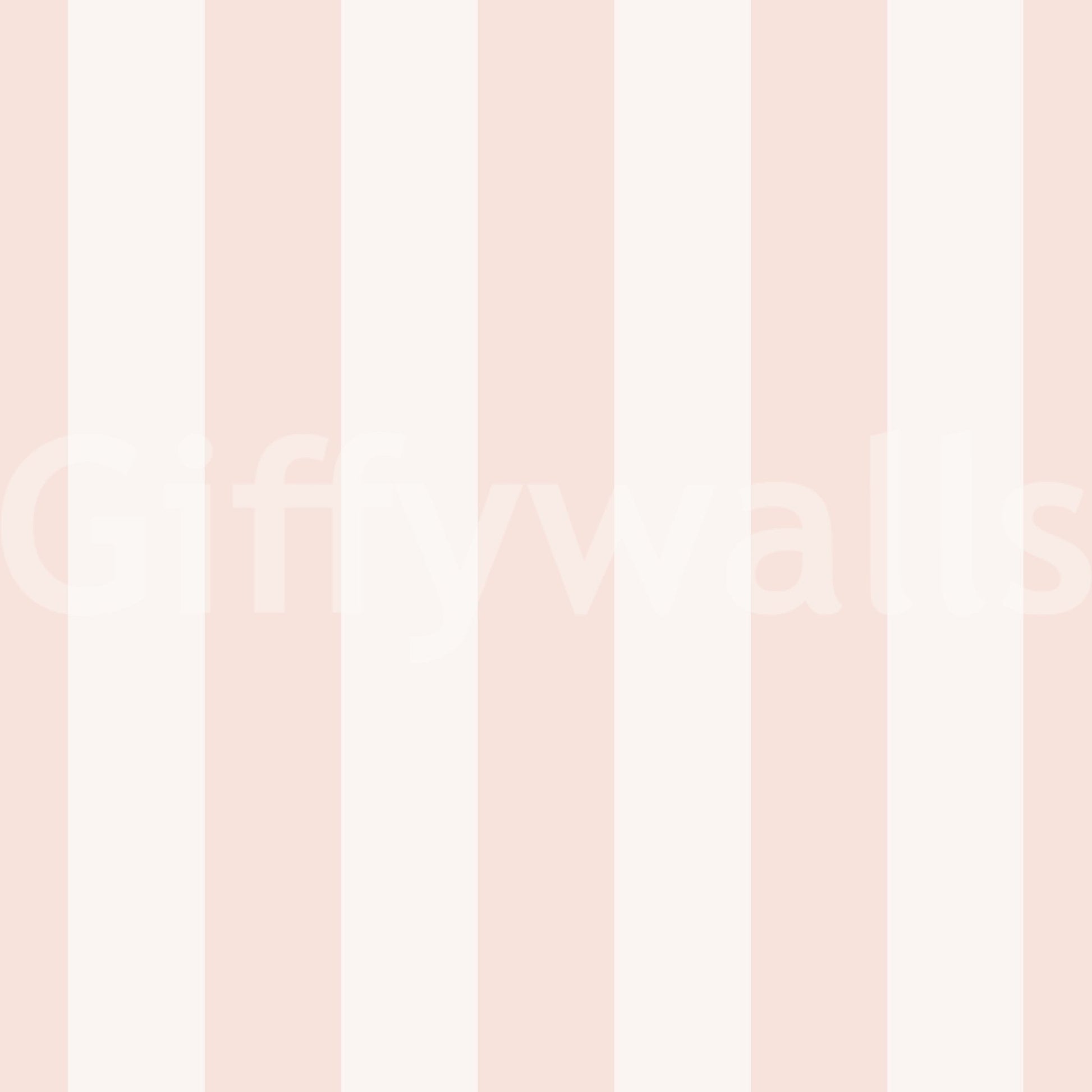 Blush and beige modern stripe wallpaper for calm décor.

