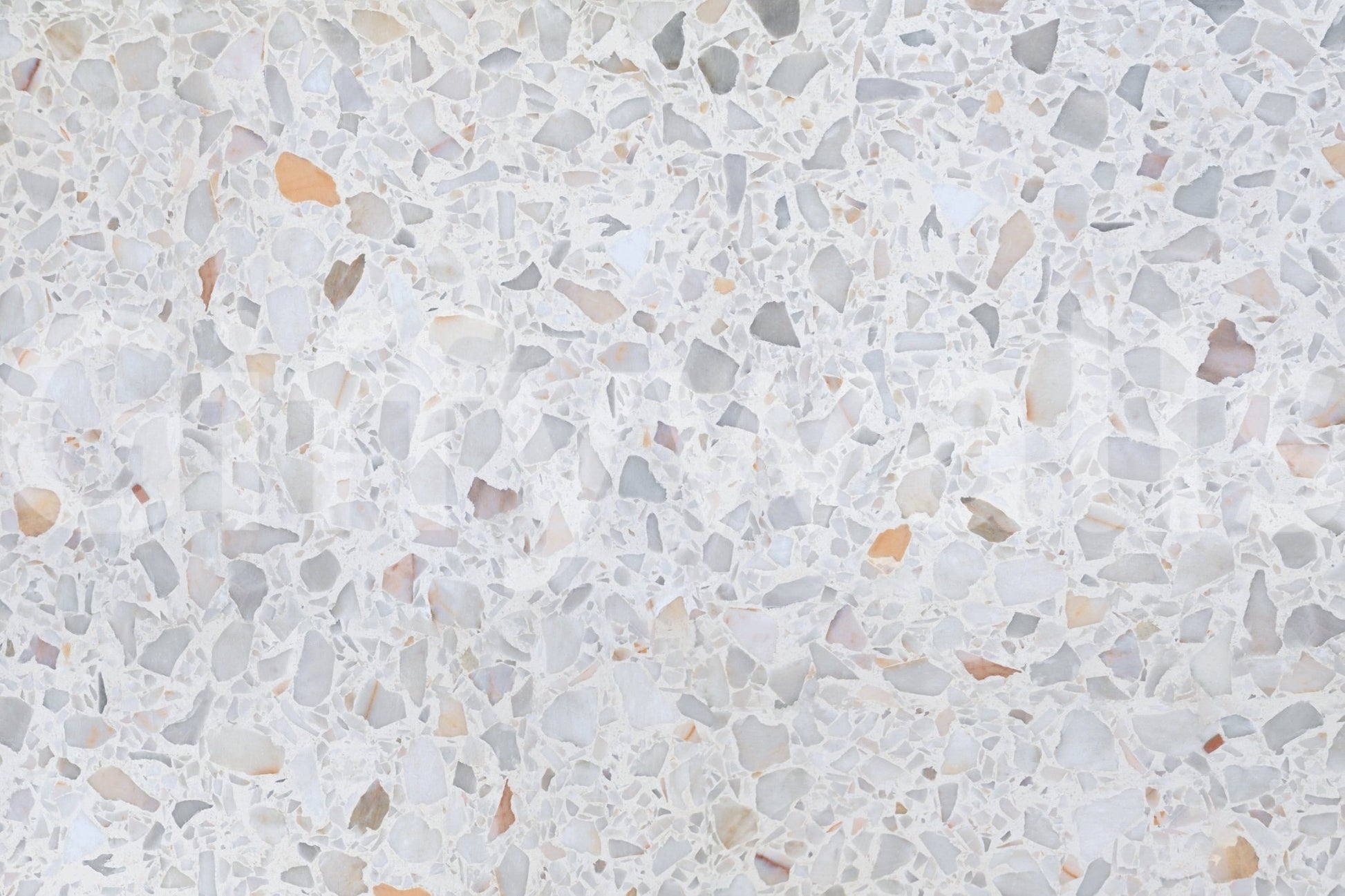 White Natural Marble inspired wallpaper, delicate speckled stone look.