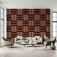 Modern Textured Signs Clay Wallpaper⁠