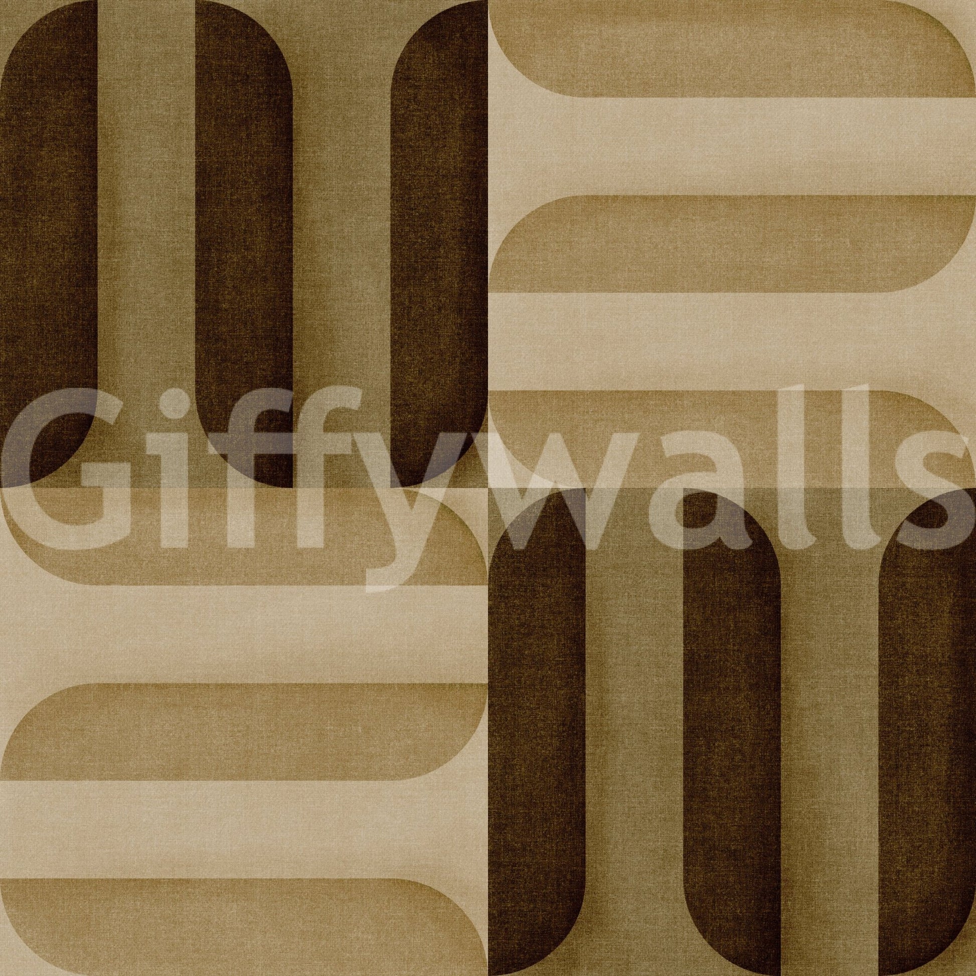 Modern Textured Signs Earthy Wallpaper⁠