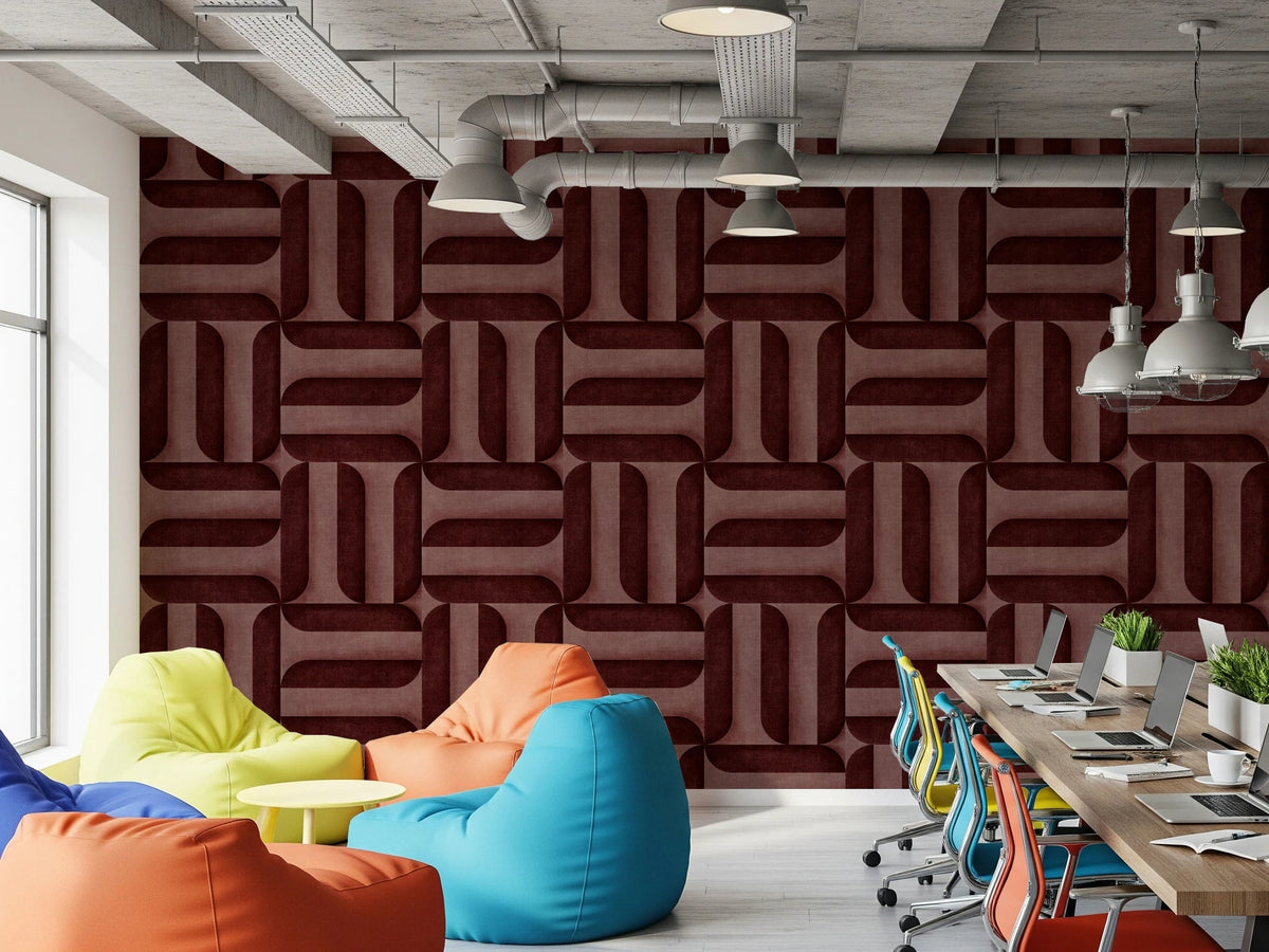 Modern Textured Signs Wine Wallpaper for Stylish Homes