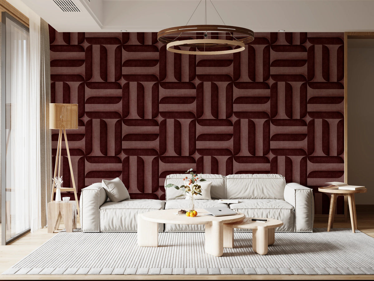 Modern Textured Signs Wine Wallpaper for Stylish Homes