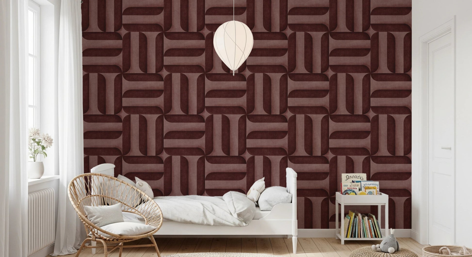 Modern Textured Signs Wine Wallpaper⁠