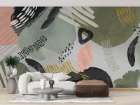 Modernist Echoes Wall Mural - Giffywalls C383