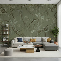 Monkey Business Jungle Wall Mural