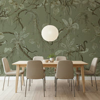Monkey Business Jungle Wall Mural