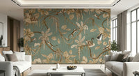 Artistic graphic design of the Monkey Business Wallpaper Wall Mural.