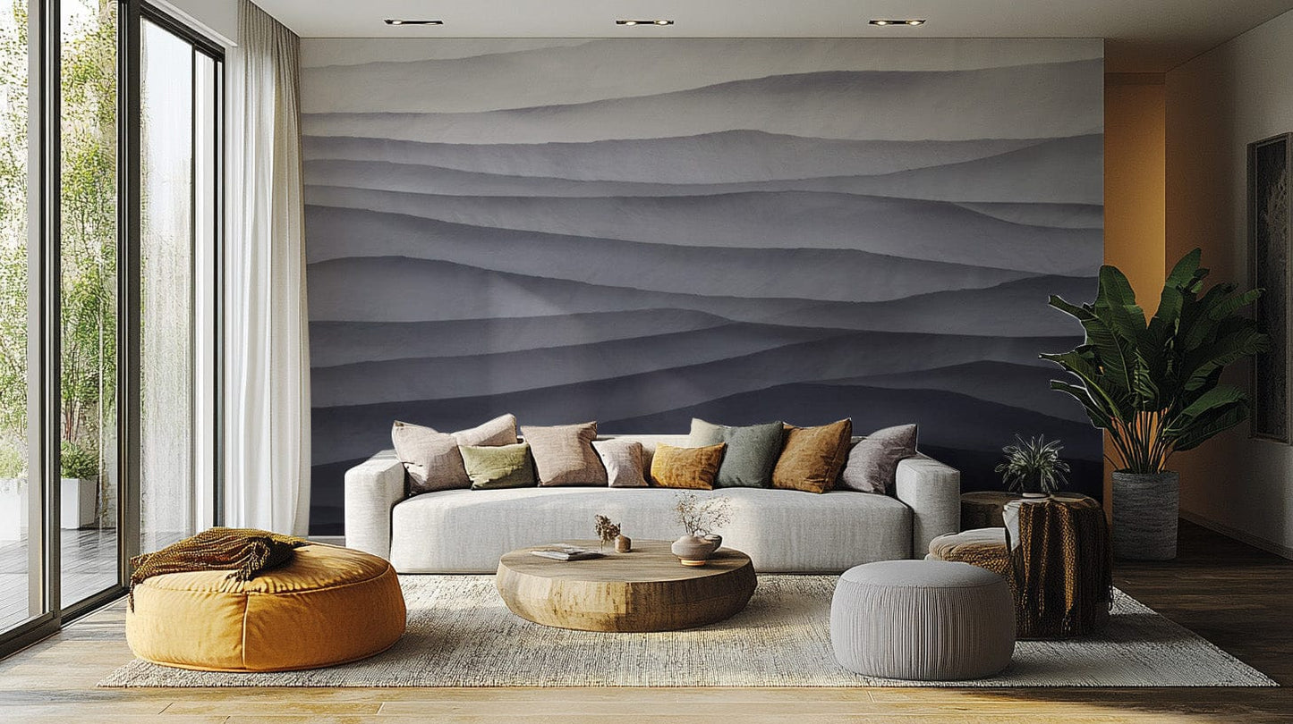 Textured monochrome gradient wallpaper
