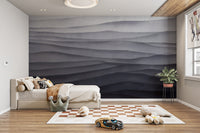 Monochrome abstract wallpaper mural
