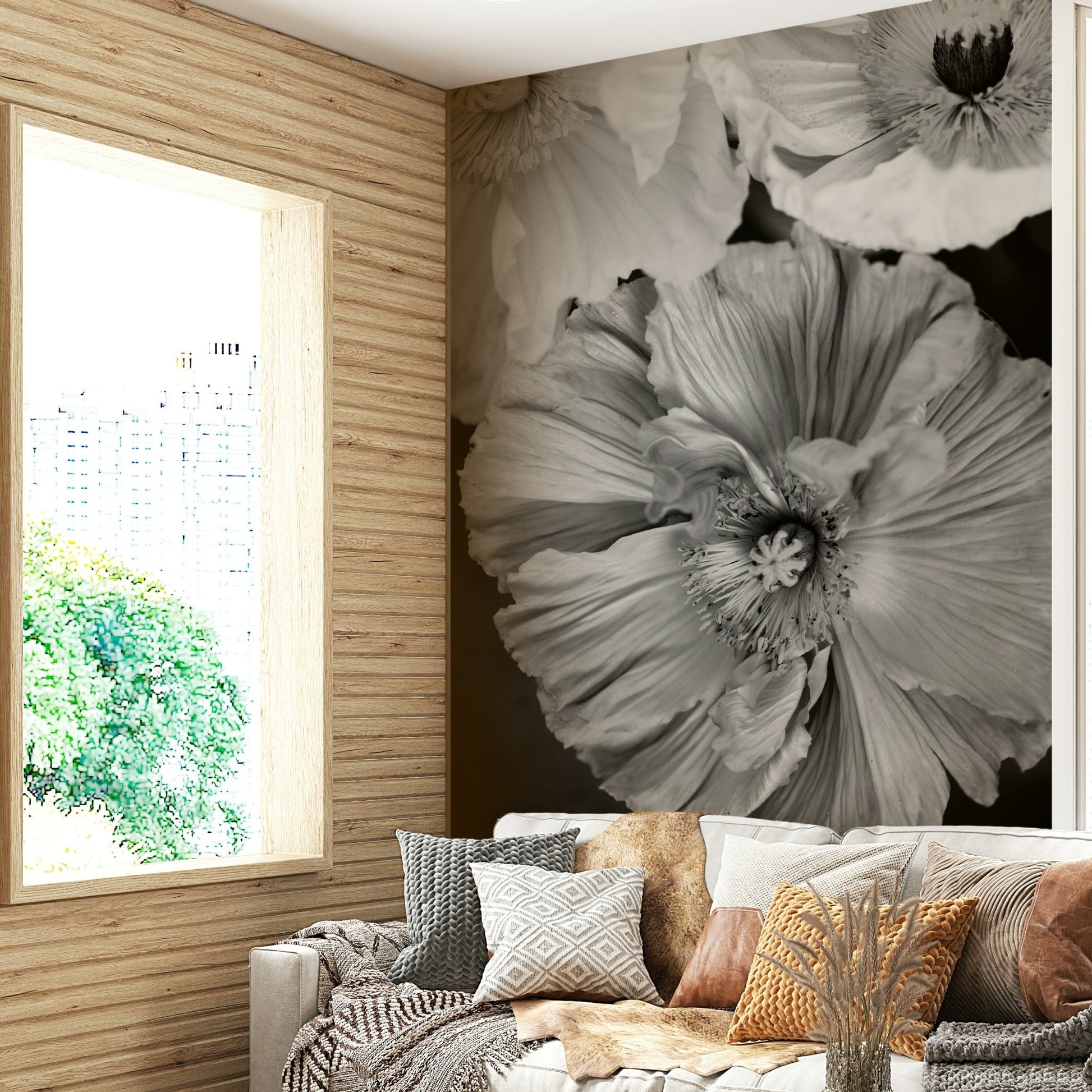 Monochrome botanical design. GD2950

