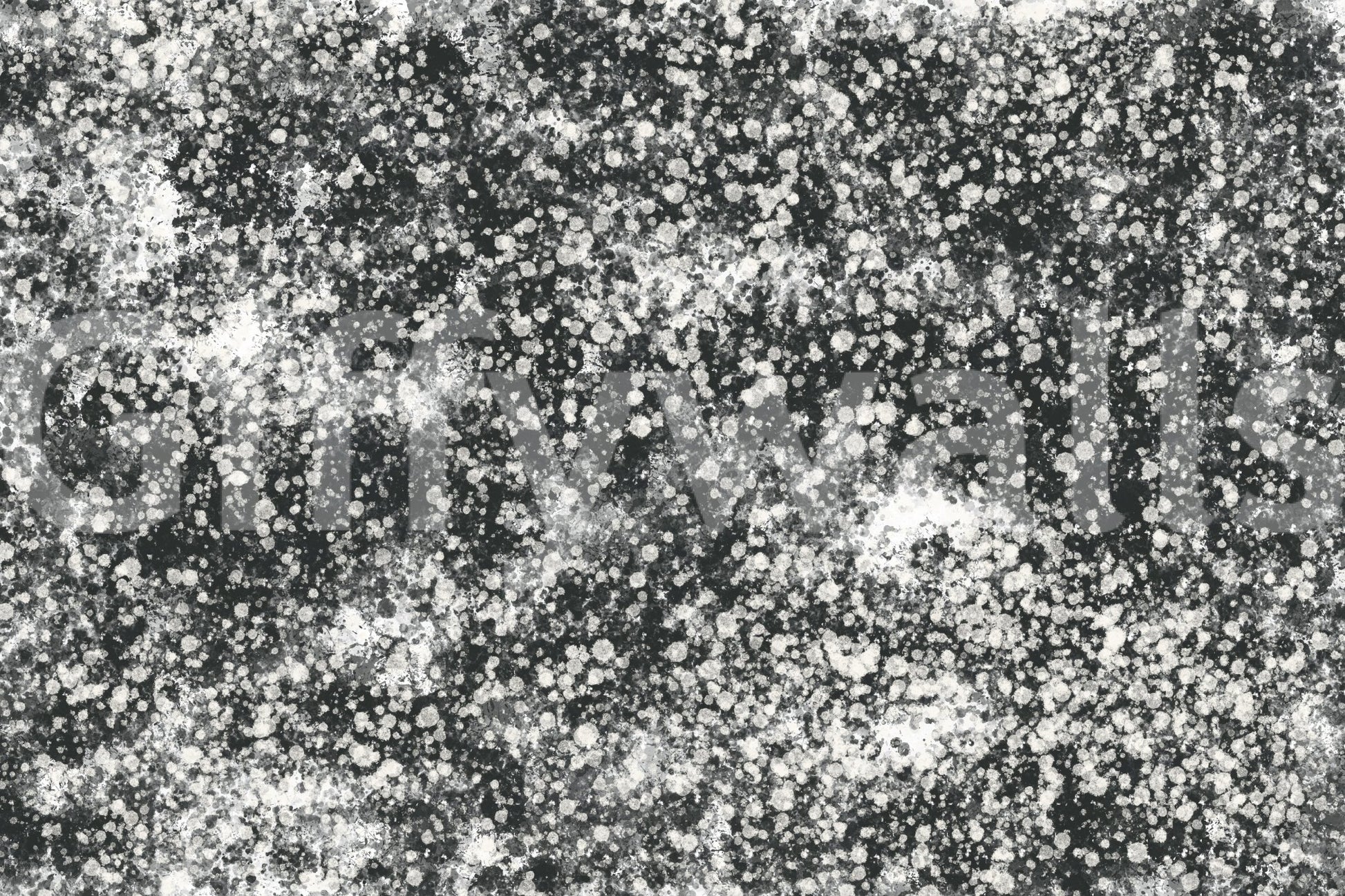 Monochrome Dots Wall Mural -2417845