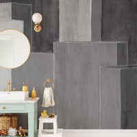 Minimalist black and white city wallpaper
