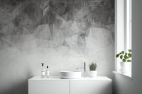 Contemporary geometric wall covering
